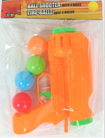 Toy Ball Shooter Gun With 4 Balls